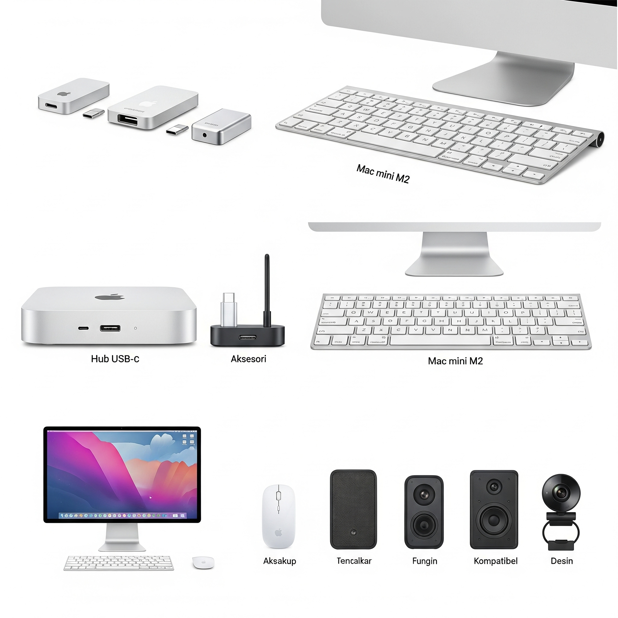 Aksesori Terbaik untuk Mac Mini M2 yang Wajib Dimiliki