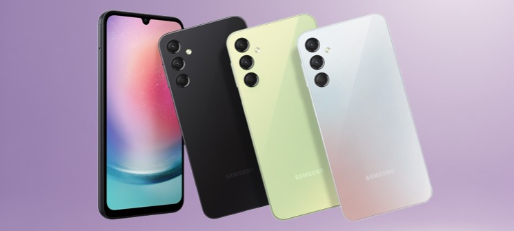 Gambar resmi Samsung Galaxy A24