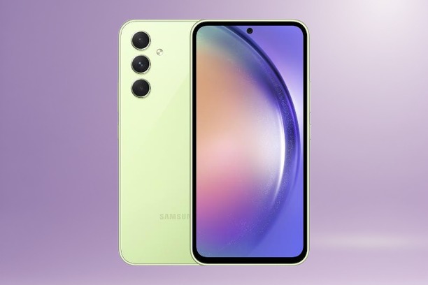 Gambar resmi Samsung Galaxy A54 5G dari www.samsungmobilepress.com