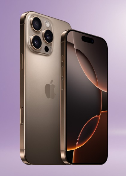 bagian depan dan belkang Iphone 16 pro max